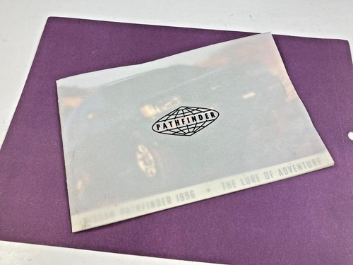 1996 Nissan Pathfinder ~ New Car Sales Brochure ~ NEW Condition - Picture 1 of 5