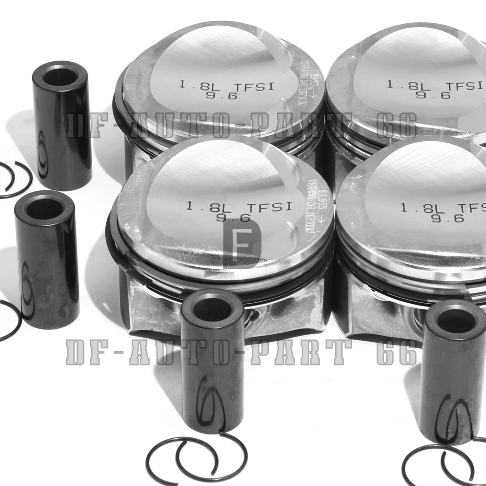 Juego de anillos de pistón de gran tamaño 83 mm +0,5 Φ23 mm para VW Escarabajo Audi A3 A4 A5 1,8 TFSI Foto 2 de 4