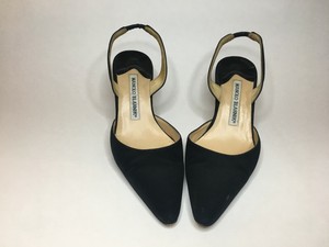 manolo blahnik slingback shoes