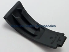 ROLEX Daytona Oysterflex 20mm BLACK Rubber Strap ("E" Only) 350501 OEM BRAND NEW