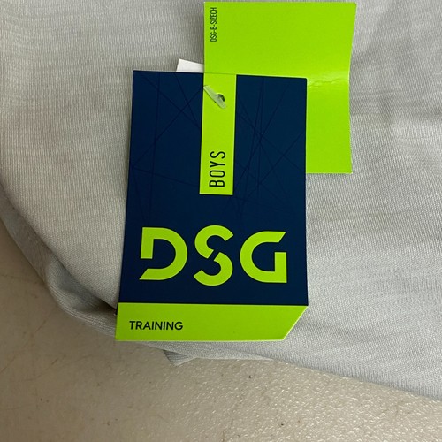 DSG Boy's Poly Muscle Tank High Rise / Pure White DAB13119 BRAND NEW - Picture 5 of 5