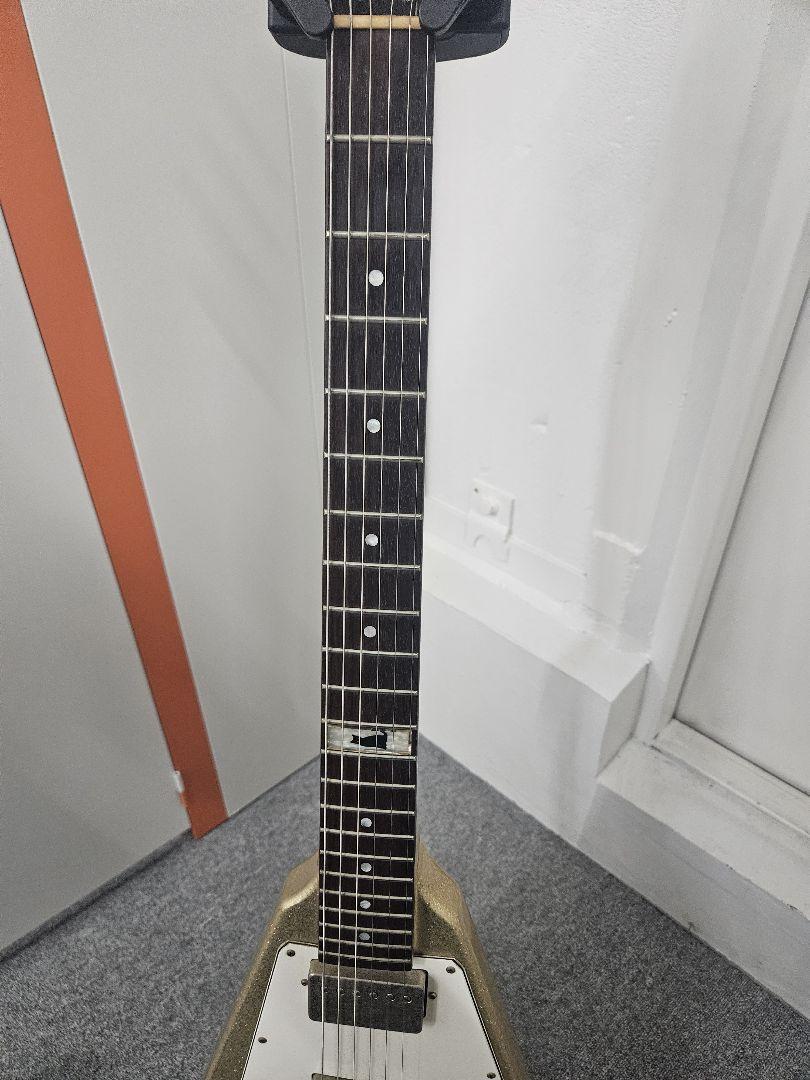 Fernandes Burny LV-115KK Ken Model Flying V Guitar Rare Used Fernandes Burny LV-115KK Ken Model Flying V Guitar Rare Used