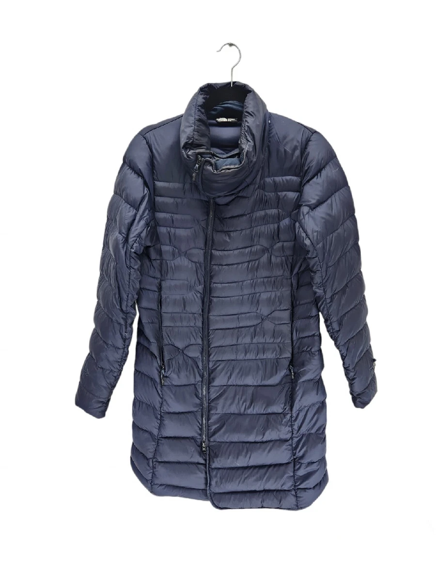 Navy blue north face jacket womens deals