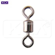 50pcs Mini Fishing Swivels, Stainless Steel