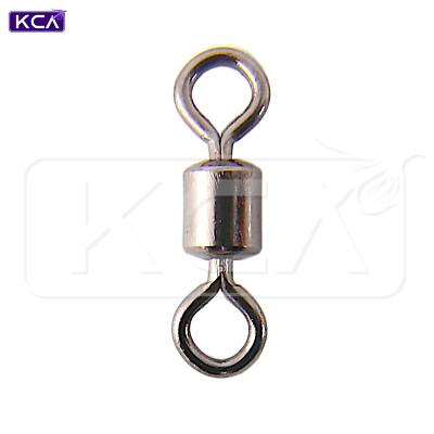 50pcs Mini Fishing Swivels, Stainless Steel
