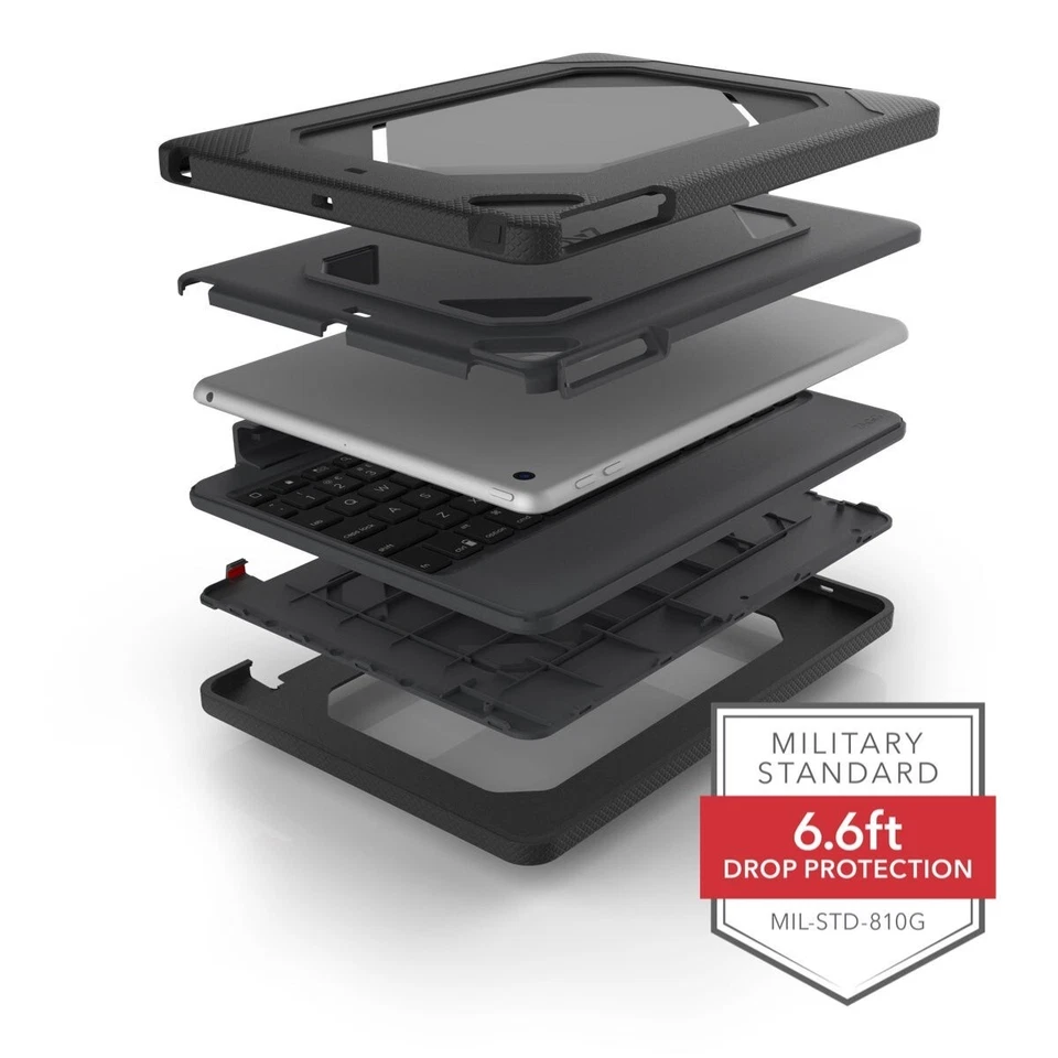 ZAGG Keyboard Rugged Book for 9.7-inch iPad pro - New - Image 2 of 4