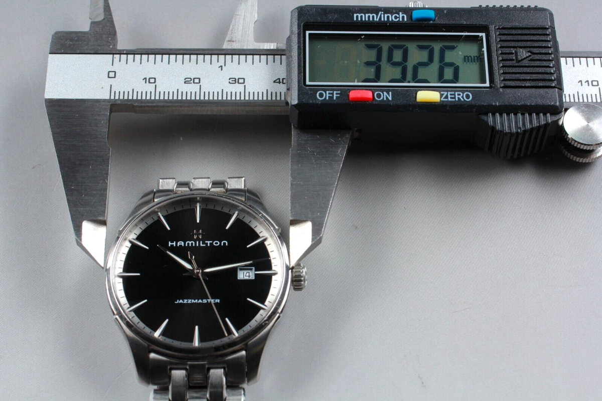 NEAR MINT BOX】 HAMILTON Jazzmaster H324510 Black Dial Men's NEAR MINT BOX】 HAMILTON Jazzmaster H324510 Black Dial Men's