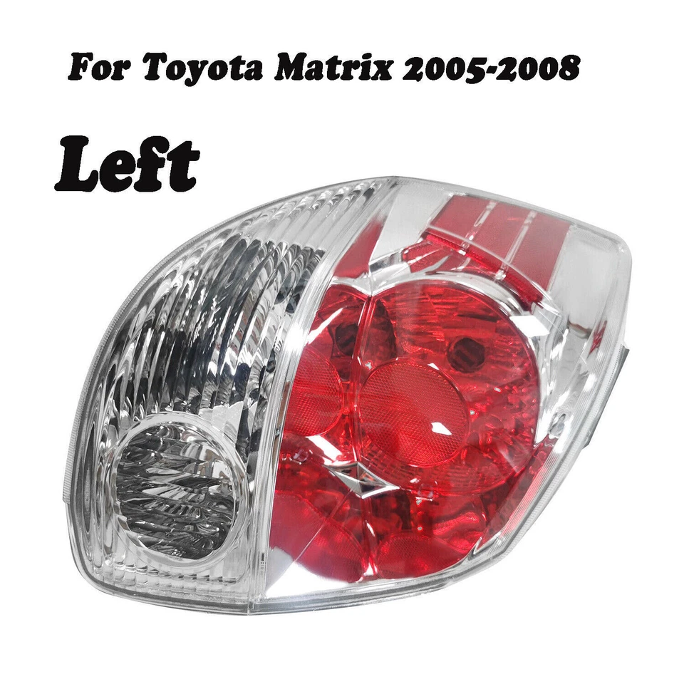 Rear Left Driver Side Tail Light Tail Lamp For Toyota Matrix 2005 2006 2007 2008 - Image 3 of 4