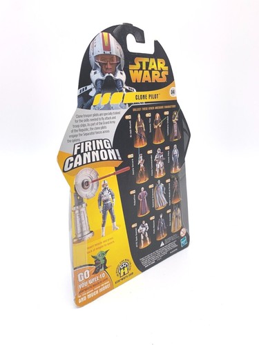 Star Wars Revenge of The Sith Clone Pilot #34 Action Figure Firing Cannon New - Picture 3 of 9