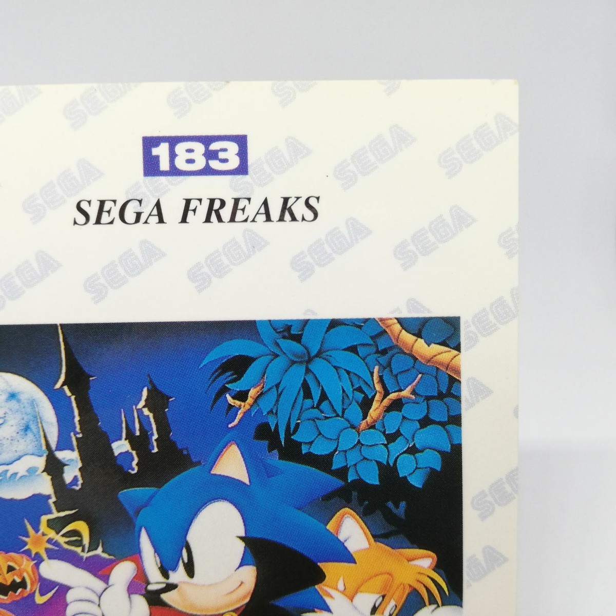 183 SONIC JAM Sonic The Hedge Hog TCG Card SEGA FREAKS Game JAPAN