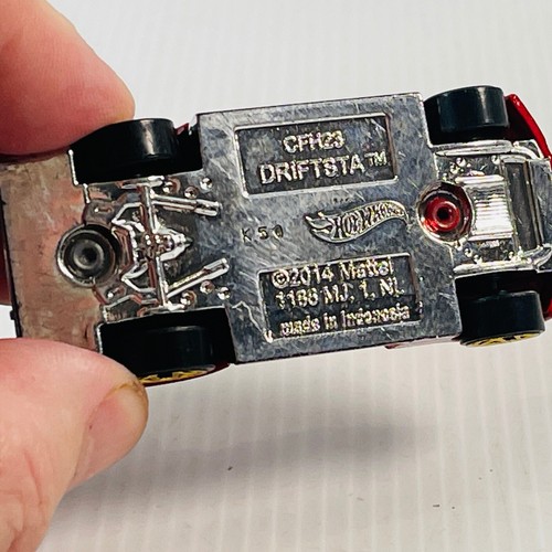 2014 Hot Wheels Drifsta Diecast Car Red - Picture 10 of 10