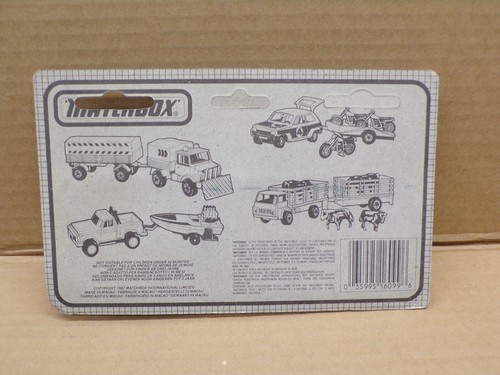 VINTAGE Matchbox TWO PACKS Land Rover 90 & Seafire Speed Boat #TP-121 - NOS - Picture 2 of 4