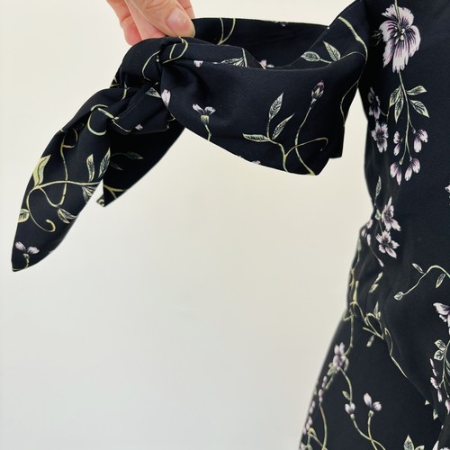 Sheike Enchanted Set Top Maxi Skirt Black Floral 2 Piece Event Party Size 8 - 10 - Foto 3 di 12