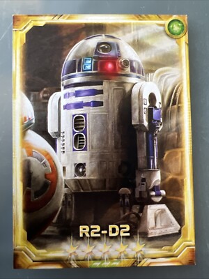 2016 Konami Star Wars: Force Collection Promos R2-D2 4/15 Europe Exclusive
