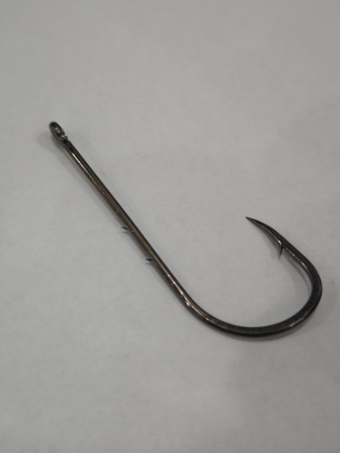 100pcs Offset Bait Holder Hooks Long Shank Carbon Steel for Estuary Fishing - 第 4/15 張圖片