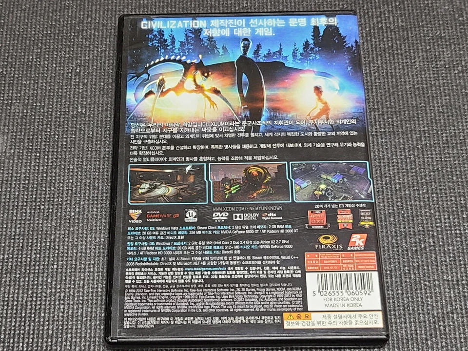 XCOM Enemy Desconocido PC Juego Retro Versión Coreana para Windows Computadora Juegos Foto 2 de 4