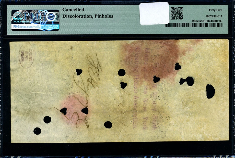 FR. 1225 C $10,000 1900 Gold Certificate PMG AU55 - Image 3 of 3