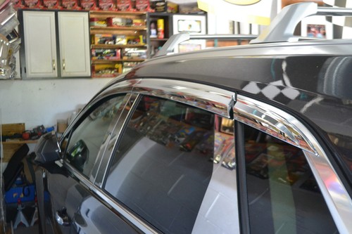 Kit de cubierta de moldura de puerta de postes de pilar cromados de 8 piezas para BMW X5 2007-2013 - Imagen 10 de 10