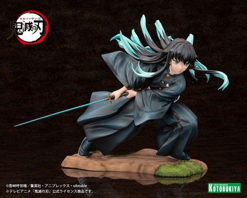 NEW KOTOBUKIYA ARTFX J Demon Slayer Kimetsu no Yaiba Muichiro Tokito 1/8 Figure - Picture 8 of 9