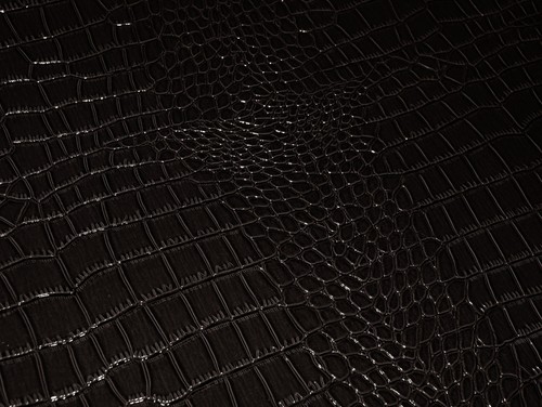 pd1002a Brown Faux Crocodile Glossy Leather Cushion Cover/Pillow Case*Custom Siz - Picture 4 of 6