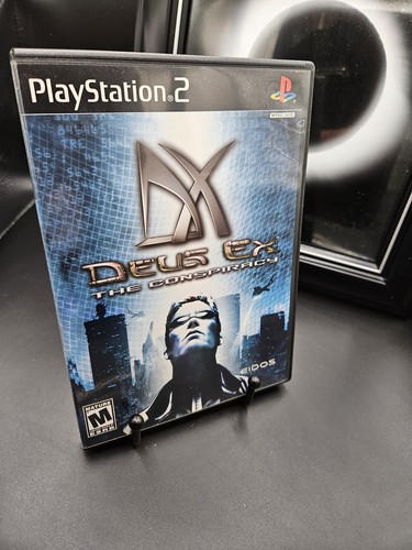 Deus Ex The Conspiracy / PlayStation 2 PS2 / CIB / Clean / Tested / Read