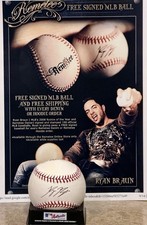 Ryan Braun Milwaukee Brewers Autographed REMETEE Stamped Baseball 150 MADE RARE!