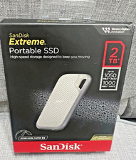SANDISK EXTREME PORTABLE SSD 2TB SDSSDE51-2T00-AW25 BRAND NEW SEALED FREE SHIP