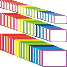 99 Pcs Magnetic Dry Erase Labels Reusable Name Magnets for Whiteboard 3 Sizes...