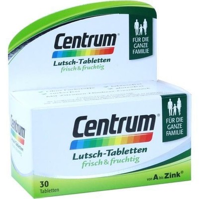 CENTRUM frisch & fruchtig Lutschtabletten, 30 St PZN 07687572