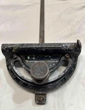 Rare 1930s Craftsman Walker Turner Geared Self Indexing Miter Gauge 5/8" Bar