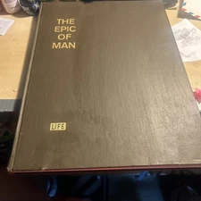 The Epic Of Man Hard Cover Illustrated 1961 Time Life Book