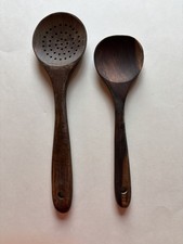 2 Piece Zulay Wooden Kitchen Utensils Set   M...