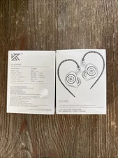 EDXPro KZ EDX in-Ear Monitors, HiFi Stereo Stage/Studio IEM Wired Noise Isola x2