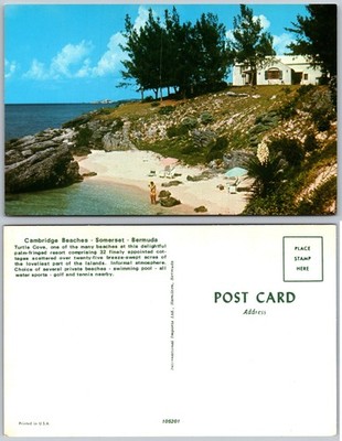 Cambridge Beaches Somerset Bermuda Postcard