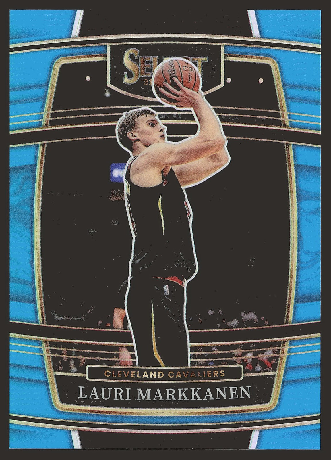 2021-22 Panini Select #90 Lauri Markkanen Light Blue Prizms #/299 SN