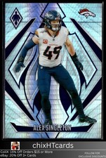 Alex Singleton 2024 Panini Phoenix Hyper #6 Denver Broncos