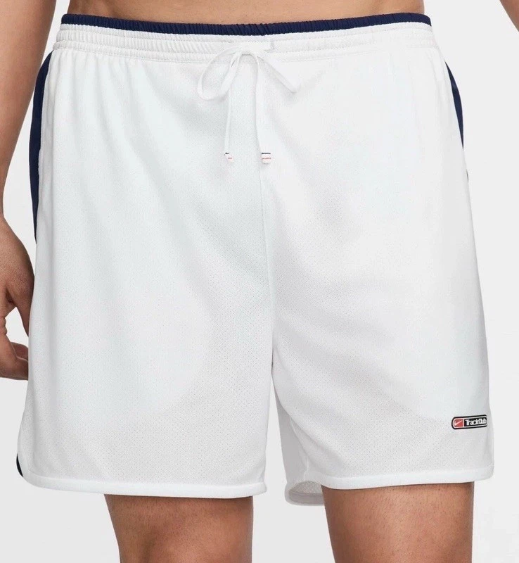 Nike Track Club Dri-FIT 5" Brief-Lined White Running Shorts FZ7397-121 Men's L