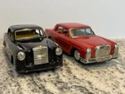 BANDAI MERCEDES BENZ 250 & 279 TIN FRICTION CARS