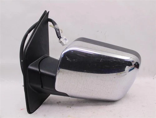Used Left Door Mirror fits: 2005 Nissan Armada Power single arm mount w/o memory