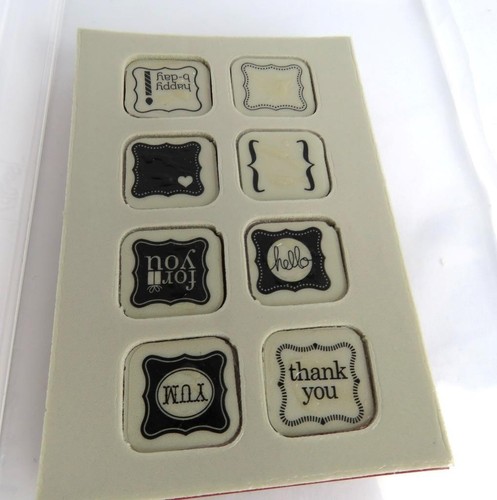 Stampin' Up! Set 2 Pretty Petites + Piccole Etichette con Carte Fustellate Creazione Artigianato - Foto 6 di 10