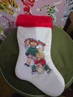 Vintage Cabbage Patch Kid Christmas Stocking Htf