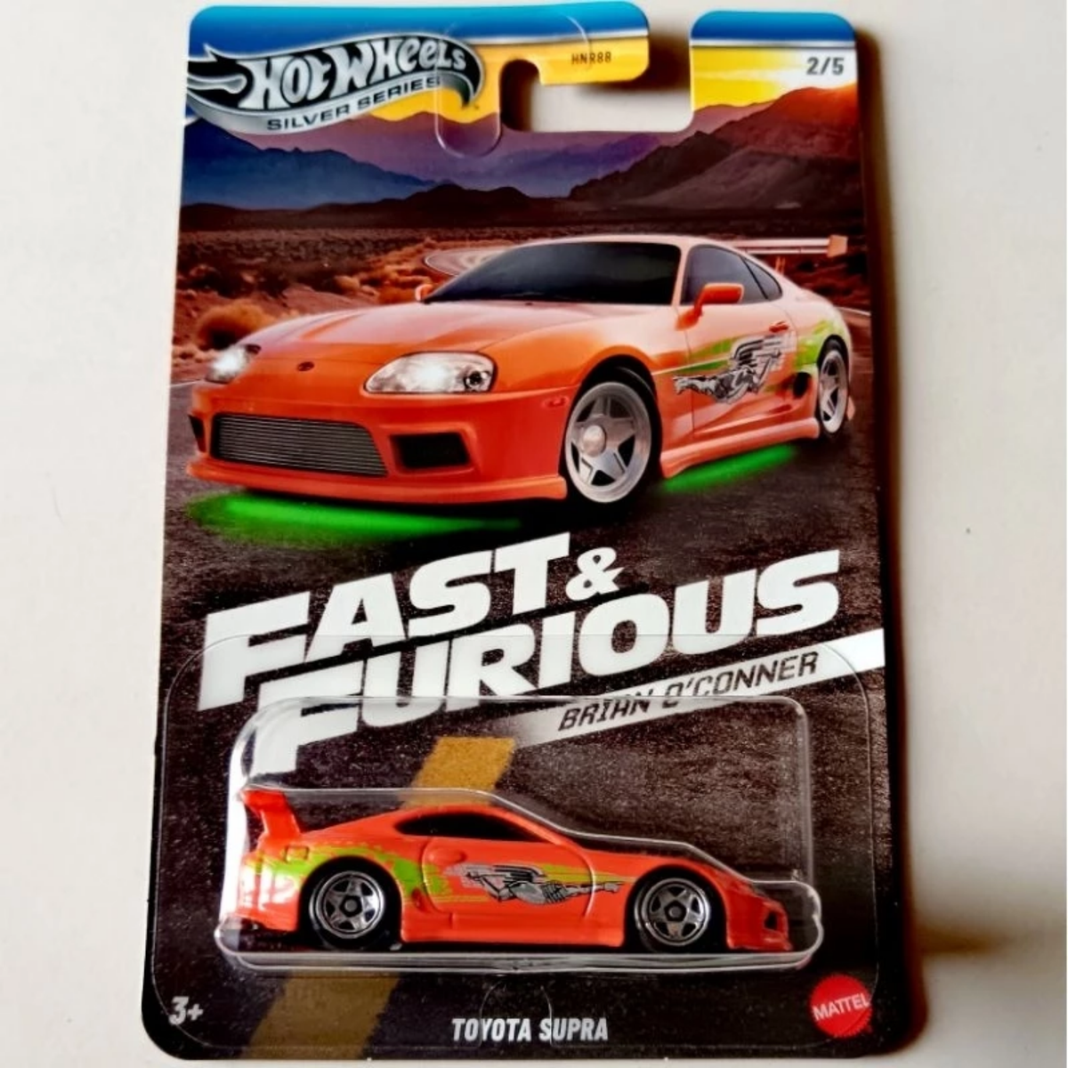 2025 Hot Wheels Fast & Furious Brian O'Conner Silver Series Set of