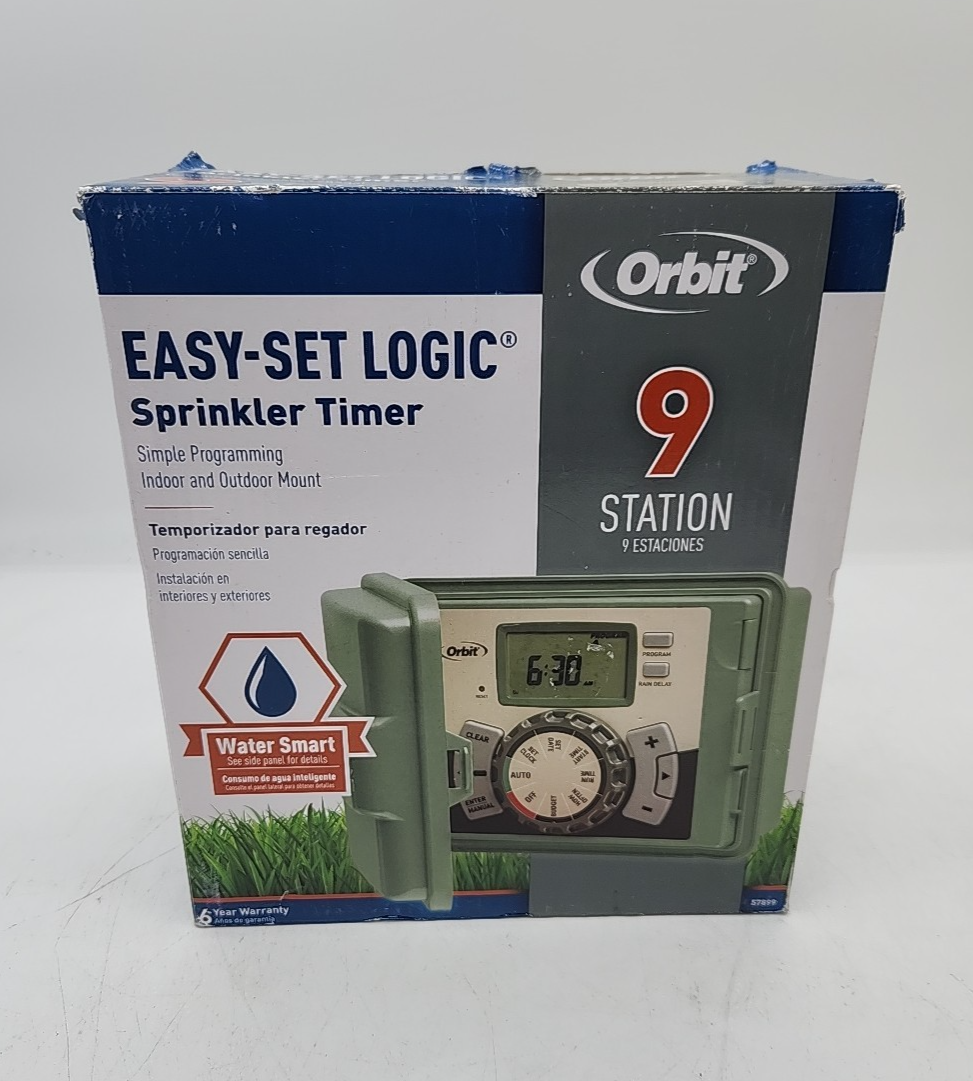 Orbit 9 Station Indoor Outdoor Sprinkler Timer Irrigation Controller with Key