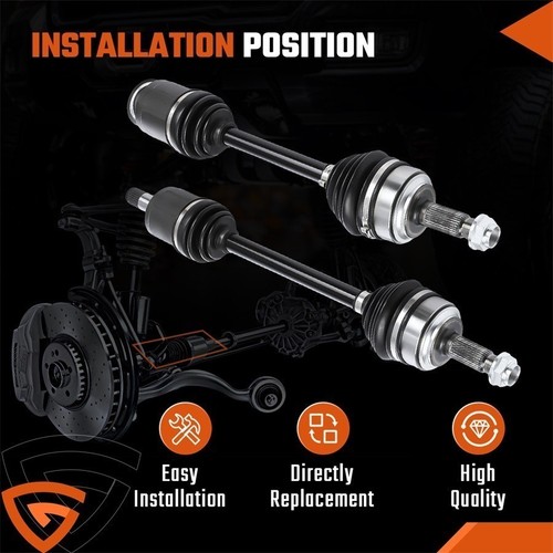 2X Front CV Axle Shaft for 2008 09 10-2014 Honda Accord Civic Acura TSX 664251 - Picture 5 of 13