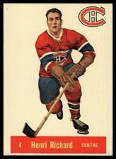 1992-93 Parkhurst Parkie Reprints Henri Richard Montreal Canadiens #PR-28 .