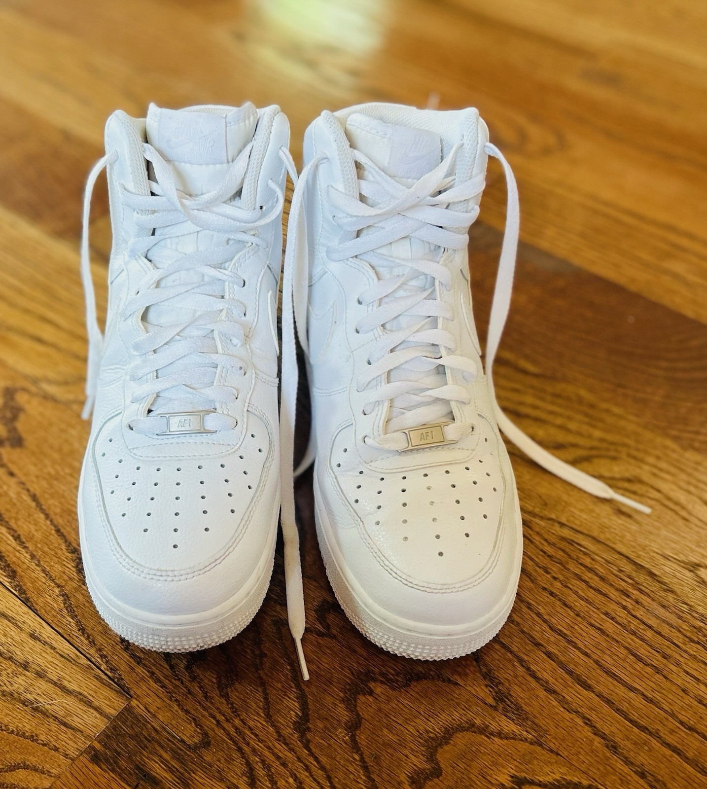 SAOLA Nike Air Force 1 One High '07 Uomo Pelle Uomo Taglia 9 5