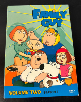 Family Guy: Volume Two (Season 3) (DVD, 2003, 3-Disc Set) Seth MacFarlane
