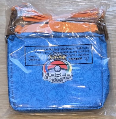 2025 Pokemon World Championships Competitor Pin Binder Bag