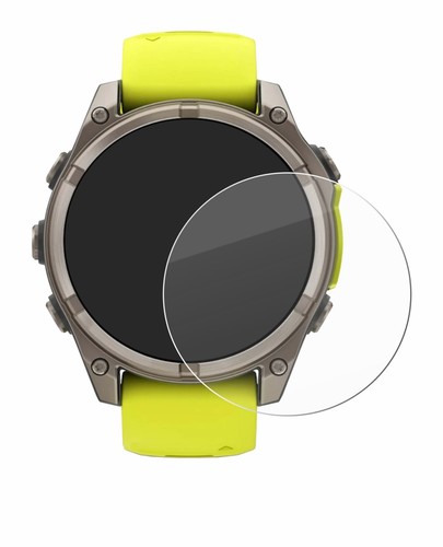 BROTECT Panzerfolie Schutzglas für Garmin Fenix 8 Solar (47 mm) 9H Zubehör - Zdjęcie 2 z 7