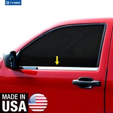 Tyger For 04-15 Nissan Titan King Cab 2pc Stainless Steel Window Sill Overlay